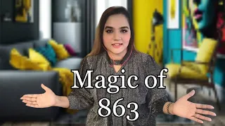 Magic of the number 863 #affirmations #lawofattraction #youtubevideo #youtuber #motivation#money