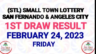 1st Draw STL Pampanga and Angeles February 24, 2023 (Friday) Result | SunCove, Lake Tahoe