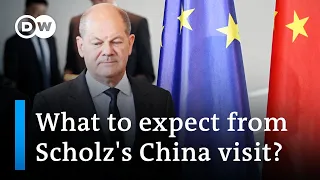 Germany's Scholz heads for three day visit to China | DW News