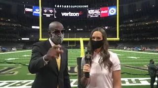 JB Smoove on the NEW Caesars Superdome | New Orleans Saints