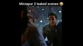 MIRZAPUR 3 LEAKED SCENES