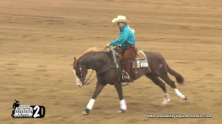 ARC Gunna Mark Ya ridden by Abby Lengel  - 2017 NRBC (Open Finals, Sec. 1)