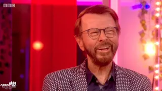 Björn Ulvaeus at the BBC "The one show" London october 2nd 2018