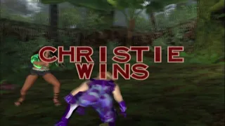 Tekken 4 Christie Green Takles Nina Purple in jungle stage 5 rounds