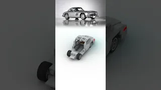 Mercedes Benz 300SL Gullwing Lego Animation