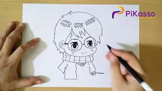 How to Draw Chibi Harry Potter