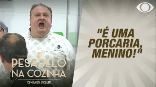 JACQUIN SE DESENTENDE COM DONOS DO SAL E PIMENTA | PESADELO NA COZINHA