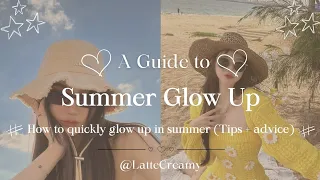 How to quickly glow up in summer ☀️☀️