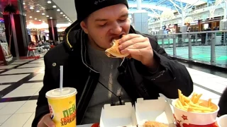 Жрать Давай!!!! Я и Bigdan. KFC Сандерс, Жульен, Виджи Твистер, Картошка фри