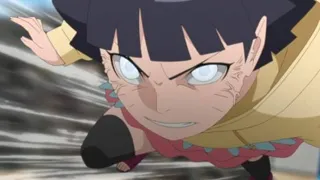 HIMAWARI UZUMAKI ACTIVATES BYAKUGAN