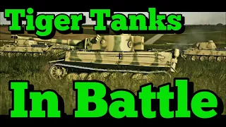 IL-2 Sturmovik Tank Crew Tiger Tanks in Battle