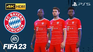 FIFA 23 on PS5 - FC BAYERN MÜNCHEN / MUNICH - PLAYER FACES AND RATINGS - 4K60FPS GAMEPLAY