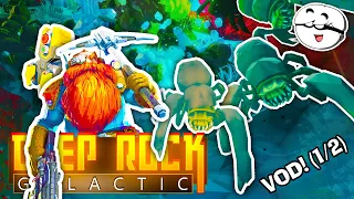 DIGGY DIGGY HOLE! 💠⛏️ (1/2) - Deep Rock Galactic Gameplay #1 (🔴 LIVE VOD)