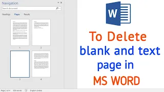 How to delete pages in ms word | 2 simple methods ⏩