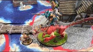 AoS Battle Report: Seraphon vs. Maggotkin of Nurgle