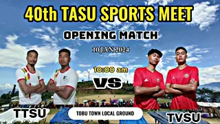 Tobu Town Students' Union Vs Tobu Village Students' Union Highlights || 40th #TASU Sports Meet 2024.