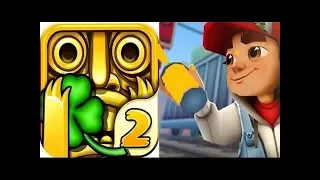 Temple Run 2 VS Subway Surfers iPad Gameplay HD #137