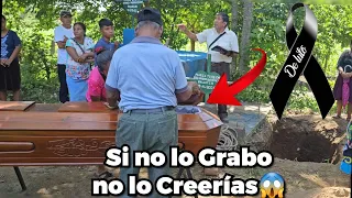 🔴Si No lo grabo no lo Creerías😱 llegando al Cementerio Con esta At4ud😭⚰ pasó esto Sorprendente😱😱