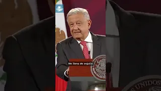 “Estoy como pavo real” Así celebró AMLO la alza en ingresos de los más pobres #Short #Conferencia