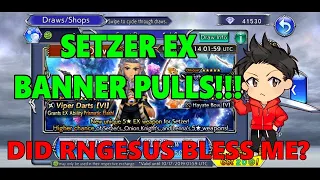 DISSIDIA FINAL FANTASY OPERA OMNIA: SETZER EX BANNER PULLS