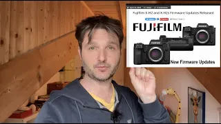 Fujifilm X-H2 and X-H2s Firmware Updates Released