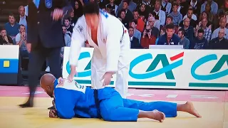 teddy RINER battu par le japonnais - Judo - Grand Slam de Paris 09/02/2020
