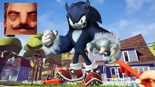 Hello Neighbor - My New Neighbor Sonic Unleashed Act 2 Gameplay Walkthrough
