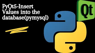 PyQt5-Insert Values into the database(pymysql)