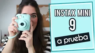 INSTAX MINI 9 • Estreno mi cámara nueva| Inés Alcolea