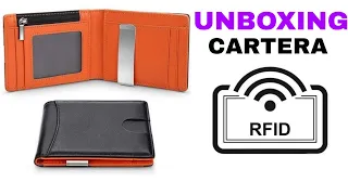 Unboxing Cartera RFID para 8 tarjetas en español | México
