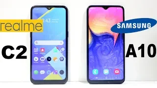 RealMe C2 Vs Galaxy A10 Speed Test