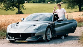 PREMIÈRE CONDUITE en Ferrari F12 TDF Neuve !! (POV)