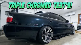 Toyota Chaser: Installing Stance Coilovers & SerialNine!