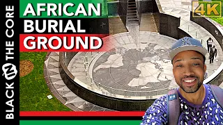 The Monument All Black People Should Know! | NYC African Burial Ground【4K】Black In The Core