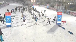 Biathlon World Cup 20-21 round 5, relay men (Norwegian commentary)