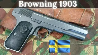 Swedish Browning 1903 M07: shooting and history #45