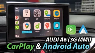 Apple Carplay, Android Auto, SCB-AU Module For AUDI 3G MMI