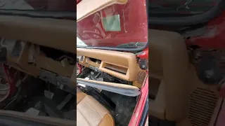 Jeep wrangler YJ at the junkyard.