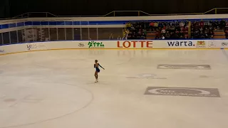 Alena KOSTORNAIA RUS Ladies Free Skating GDAŃSK 2017