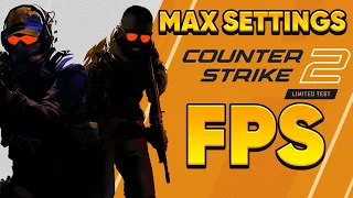 Counter Strike 2 Max Settings FPS TEST 1440p RTX3090 Ryzen 5950x