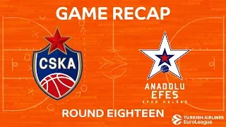 Highlights: CSKA Moscow - Anadolu Efes Istanbul