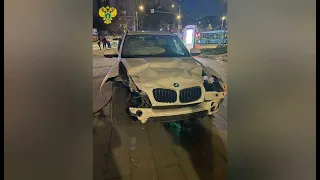 Водитель в алкогольном опьянении врезался в кроссовер на Тимирязевской улице. авария дтп сегодня