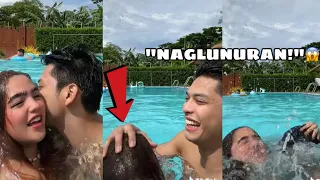 NAGLUNURAN sa POOL sina RICCI RIVERO at ANDREA BRILLANTES! | LAUGH TRIP | YAN ANG TRENDING