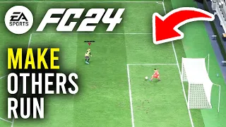 How To Make Other Players Run In FC 24 - Full Guide
