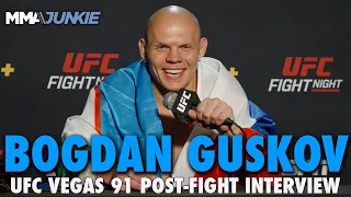 Bogdan Guskov Proud to be First Uzbekistan Fighter to Reach UFC Rankings | UFC on ESPN 55