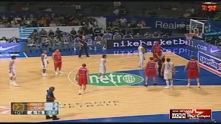 2008 Real (Madrid) - CSKA (Moscow) 54-58 Men Basketball EuroLeague, group stage, full match