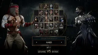 Mortal Kombat 11 - Fire God Liu Kang vs Kitana