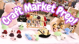 Crochet Craft Fair/Market Prep With Me! | Pricing & Behind the Scenes | Crochet Vlog