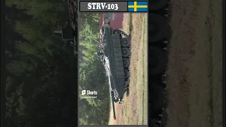 No Turret!!! The STRV 103 Sweden's Singular Tank Featuring Twin Engines #Strv103 #SwedishTank