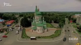 Тетіїв з висоти пташиного лету DJI Phantom 3 Professional 4K video